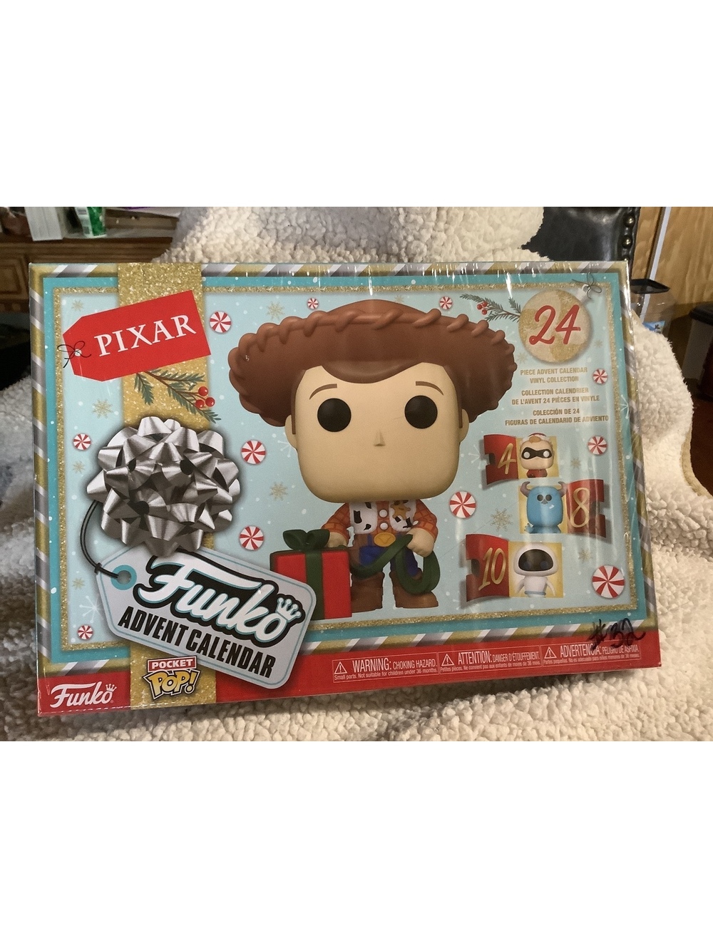Funko Pixar Pocket Pop! 24-Piece Advent Calendar Vinyl Collection